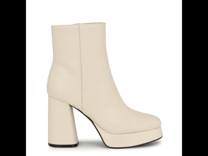 womens-nine-west-velo-platform-heeled-booties-in-cream-size-9-1
