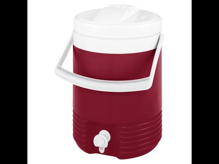 igloo-legend-2-gallon-cooler-red-white-1