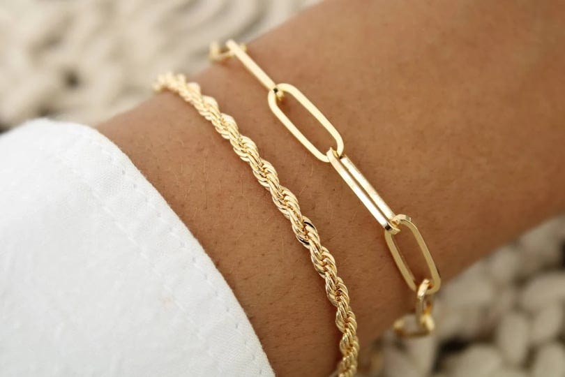 twisted-rope-bracelet-gold-dainty-bracelet-1