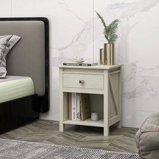 homcom-farmhouse-nightstand-end-side-table-with-drawer-and-storage-shelf-bedside-table-for-bedroom-w-1