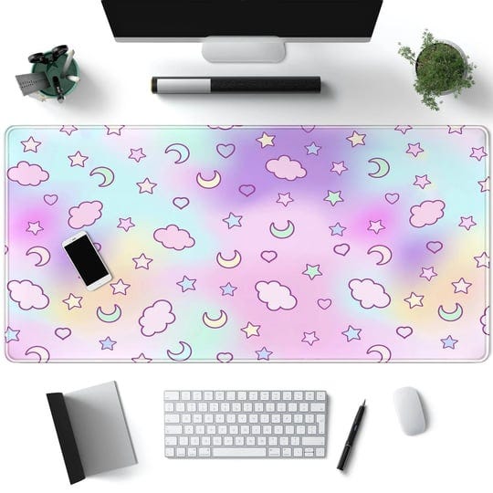 cute-desk-mat-space-clouds-mouse-desk-pad-cute-kawaii-large-gaming-mouse-pad-31-5-x-15-7-in-office-d-1