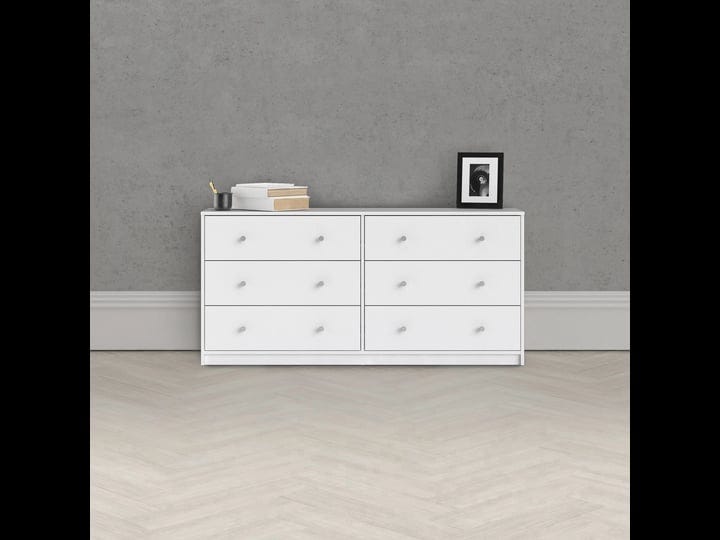 tvilum-portland-6-drawer-double-dresser-white-1