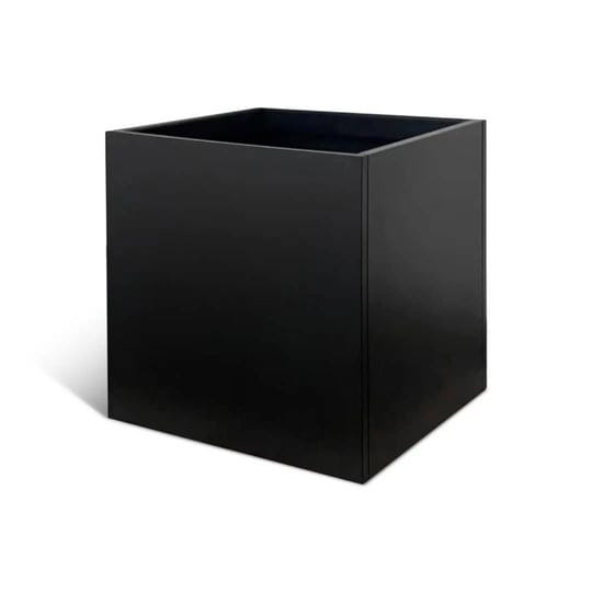 galvanized-steel-planter-box-black-metal-planter-large-square-indoor-outdoor-planters-cube-steel-hea-1