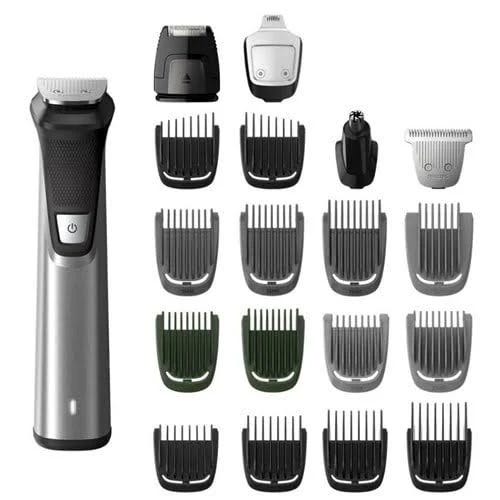 Philips Norelco MG7750/49 Corded & Cordless Multigroom Trimmer with 23 Attachments | Image