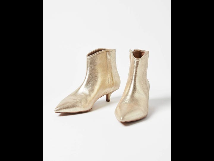 womens-oliver-bonas-gold-leather-pointed-kitten-heel-boots-gold-1