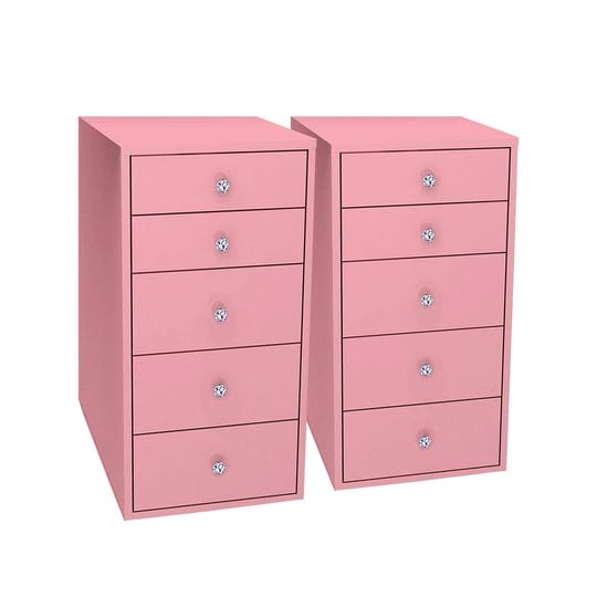 impressions-vanity-slaystation-5-drawer-makeup-vanity-storage-unit-pink-1