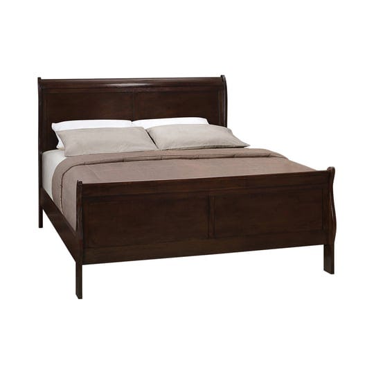 coaster-louis-philippe-cappuccino-queen-sleigh-bed-1