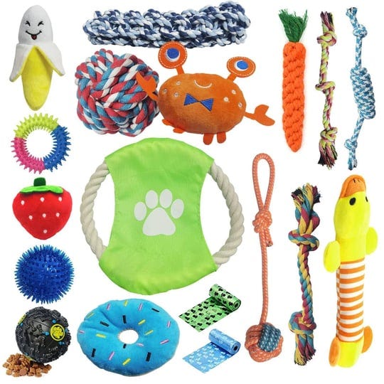 ikaufen-dog-puppy-toys-for-puppy-teething-18pcs-pet-dog-chew-toys-for-aggressive-chewers-with-dog-sq-1