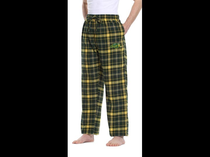 mens-concepts-sport-green-ndsu-bison-ultimate-flannel-pajama-pants-size-large-1