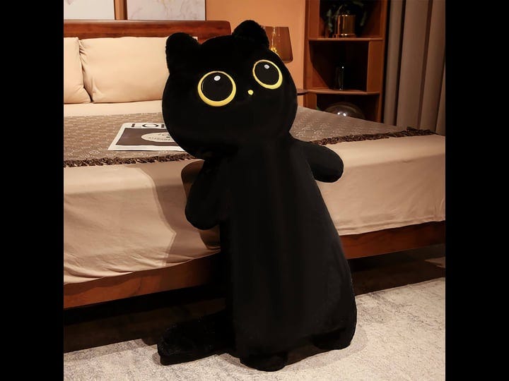 cottonstar-cat-plush-body-pillow-cute-black-stuffed-animals-big-eyes-soft-plus-1