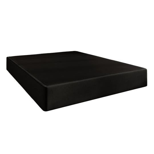craftporch-upholstered-linen-metal-box-spring-black-full-1