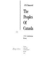 The Peoples of Canada | Cover Image
