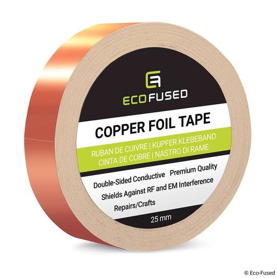 premium-adhesive-copper-foil-tape-double-sided-conductive-1-inch-25-mm-emi-and-rf-shielding-paper-ci-1