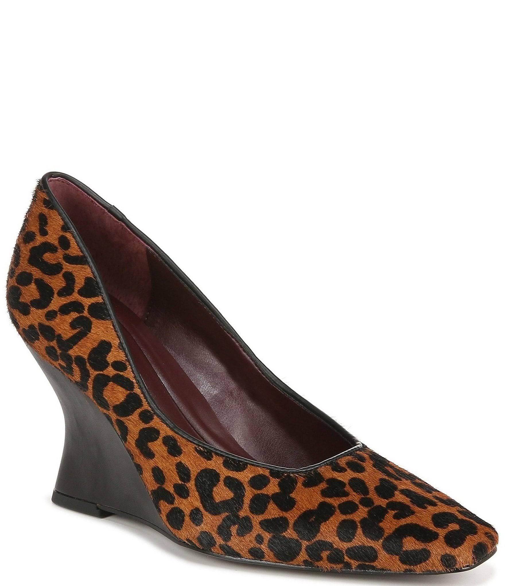 Sarto by Franco Sarto Carina Leopard Print Heels - Stylish, Fashionable, and Comfortable | Image