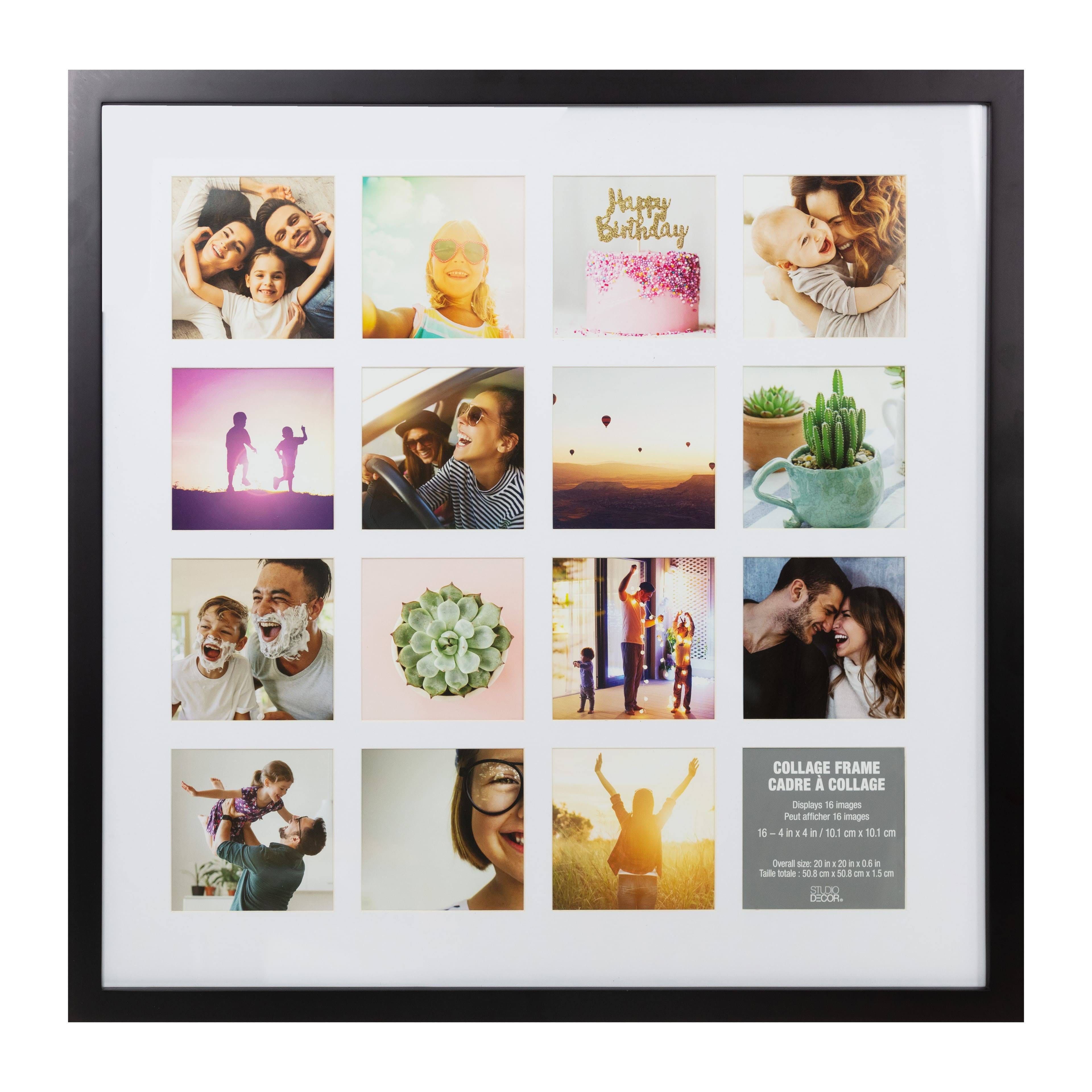 Modern Collage Picture Frame with Hanging Hardware | Image