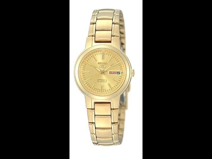 seiko-5-automatic-gold-tone-stainless-steel-ladies-watch-syme46-size-one-size-beige-1