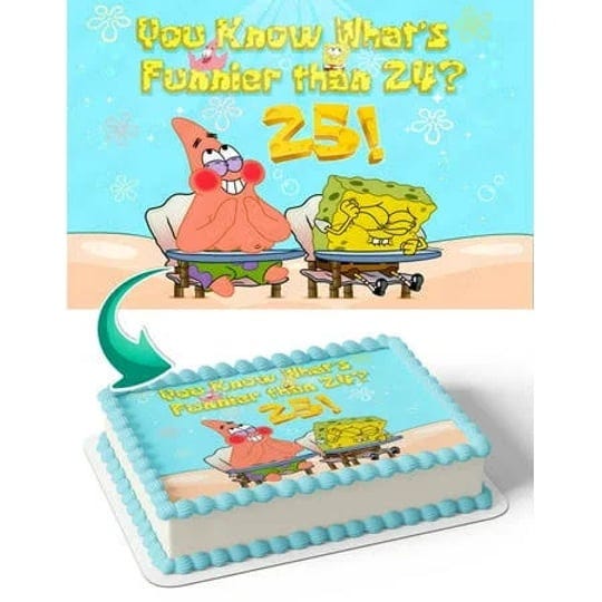 spongebob-funnier-than-24-25-sp-w-edible-cake-image-topper-birthday-photo-icing-fondant-decoration-p-1