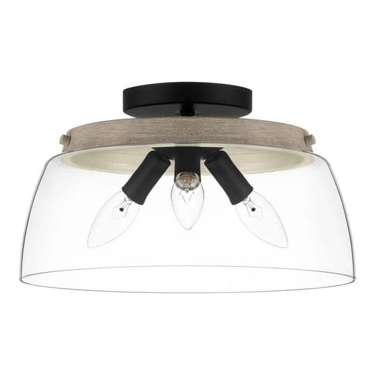 hillgrove-13-in-3-light-matte-black-flush-mount-with-clear-glass-shade-hd8052a-1