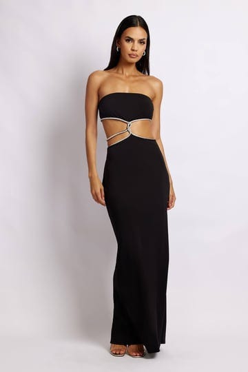 amc-billie-strapless-maxi-dress-black-xxl-afterpay-meshki-18th-birthday-outfitsamc-18th-birthday-out-1