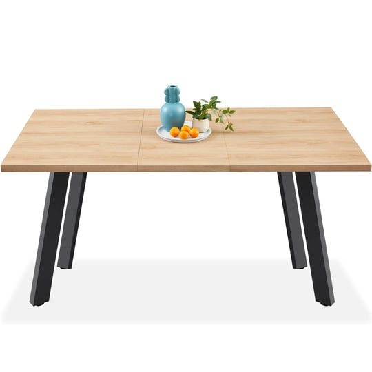 best-choice-products-47-to-63in-modern-extendable-dining-table-for-2-6-people-w-leaf-extension-2-loc-1