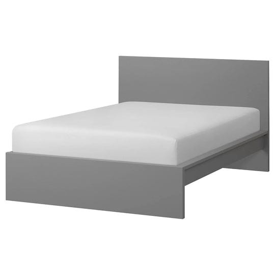 ikea-malm-bed-frame-high-gray-stained-queen-1