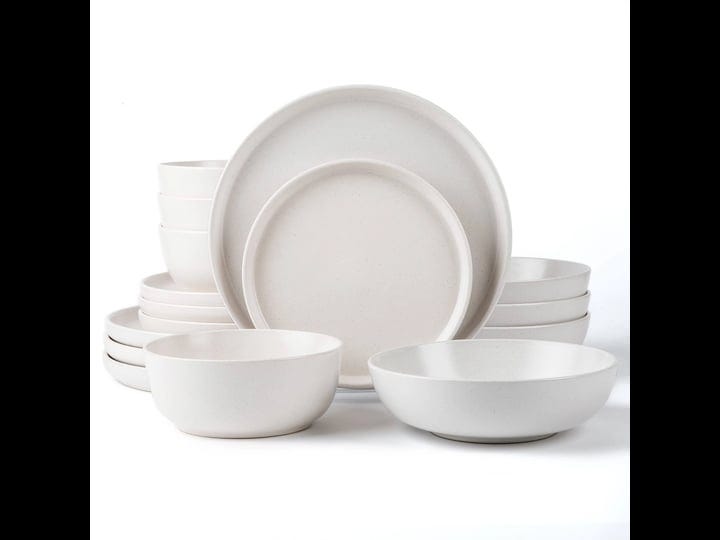 arora-skugga-round-stoneware-16pc-double-bowl-dinnerware-set-for-4-dinner-and-side-plates-cereal-and-1