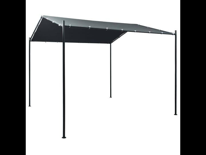 vidaxl-gazebo-pavilion-tent-canopy-9-8ft-x9-8ft-steel-anthracite-47964