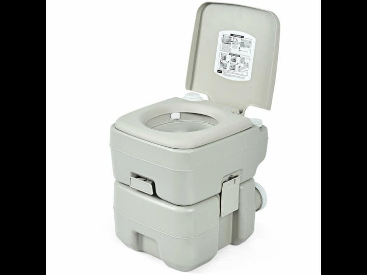gymax-5-3-gallon-20l-portable-travel-toilet-camping-rv-indoor-outdoor-potty-commode-gray-1