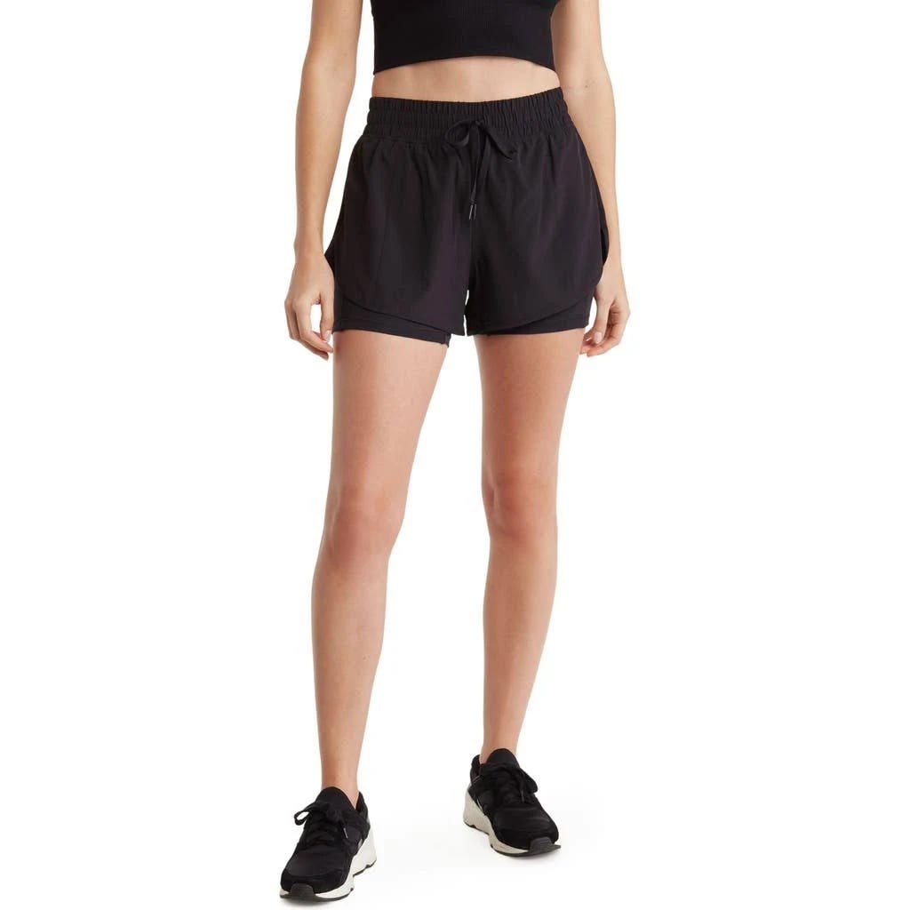 Versatile 2-in-1 Athletic Shorts for Women | Image