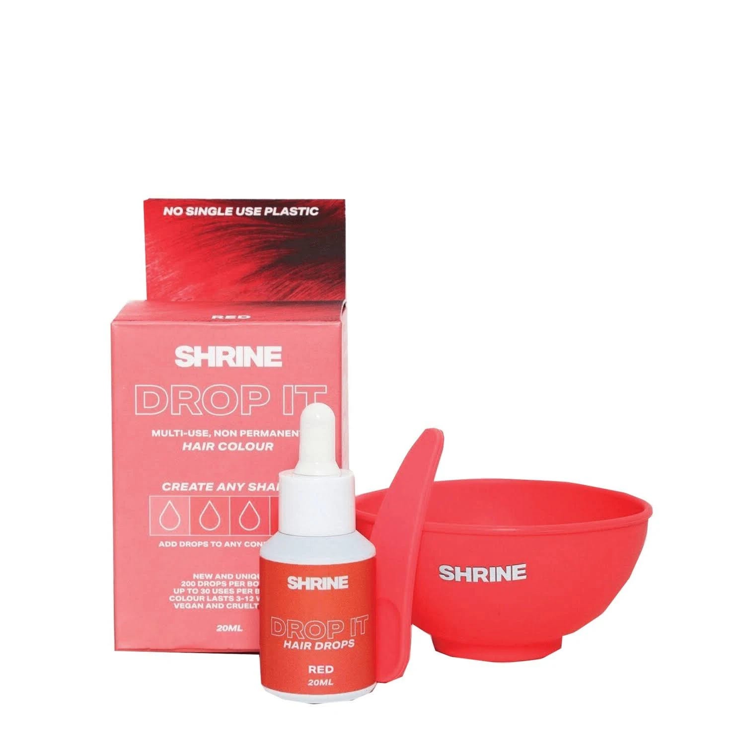 Shrine Drop It Hair Dye - Vibrant Red | Image