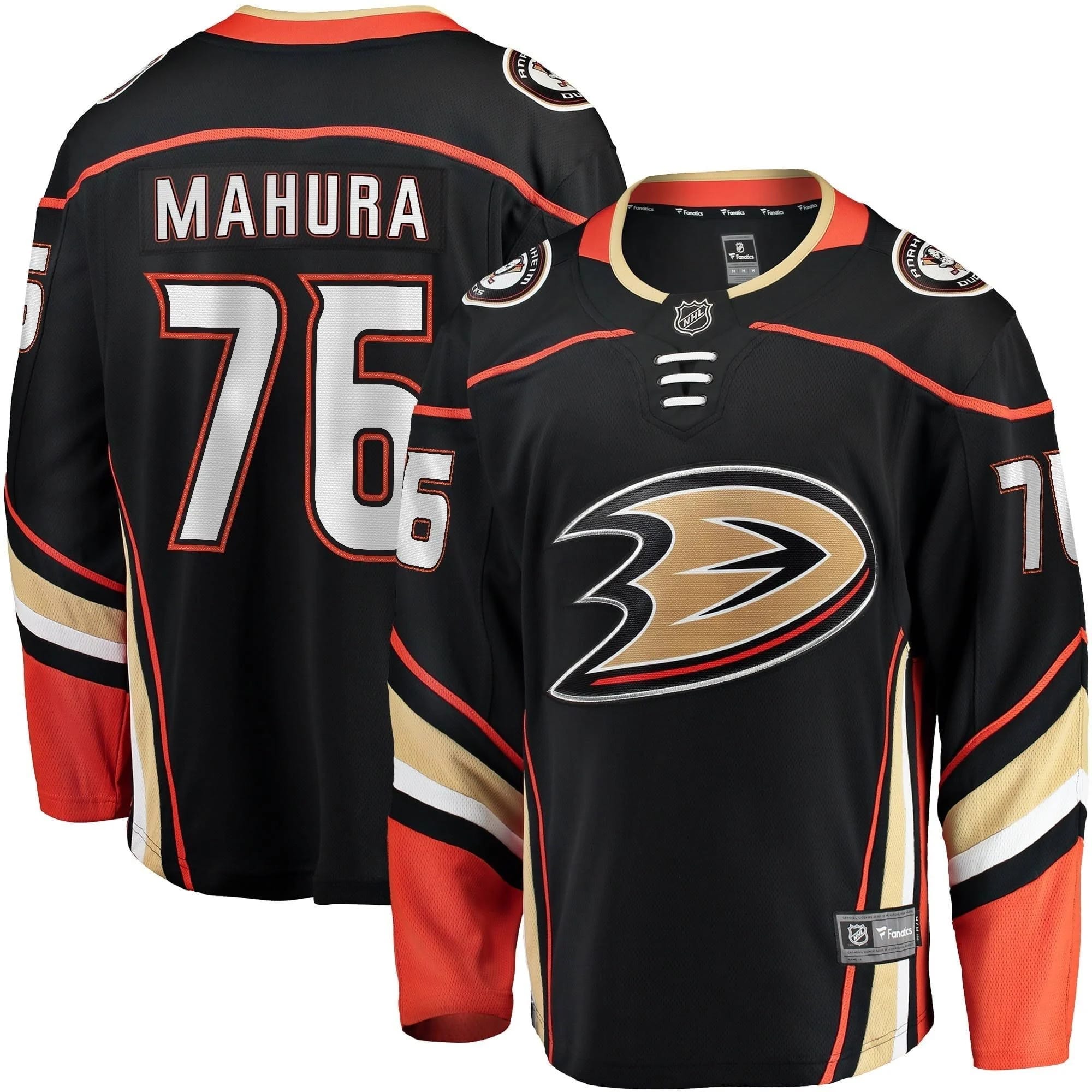 Official Anaheim Ducks Josh Mahura Jersey | Image