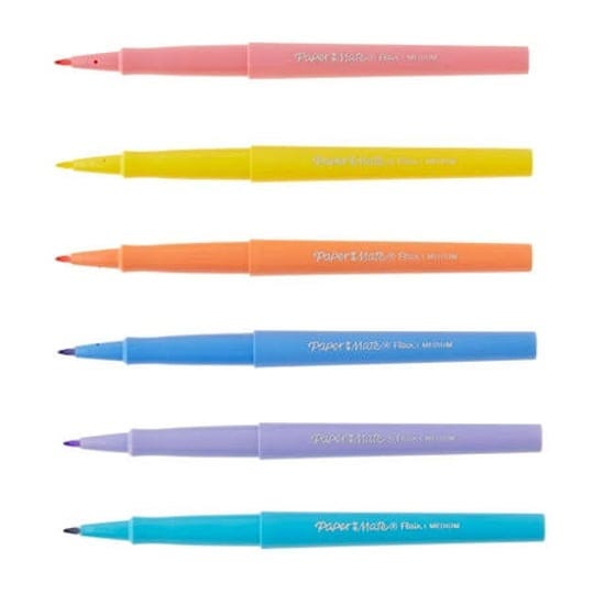 12-packs-6-ct-72-total-paper-mate-flair-retro-accents-felt-tip-pen-set-size-0-7-assorted-1