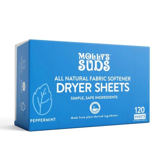 mollys-suds-fabric-softener-dryer-sheets-peppermint-120-sheets-1