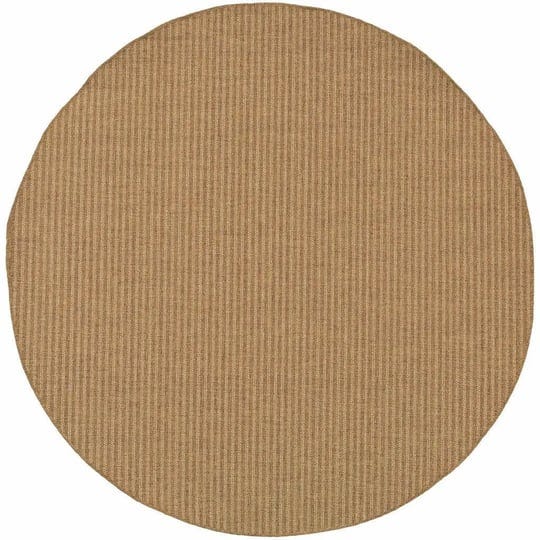 8-tan-round-striped-stain-resistant-indoor-outdoor-area-rug-1