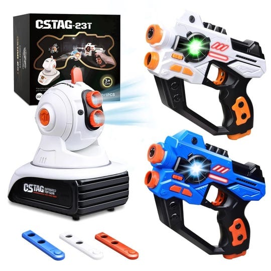 amoyasite-laser-tag-set-2-infrared-laser-gun-with-projector-3-target-cartridges-lazer-battle-game-to-1