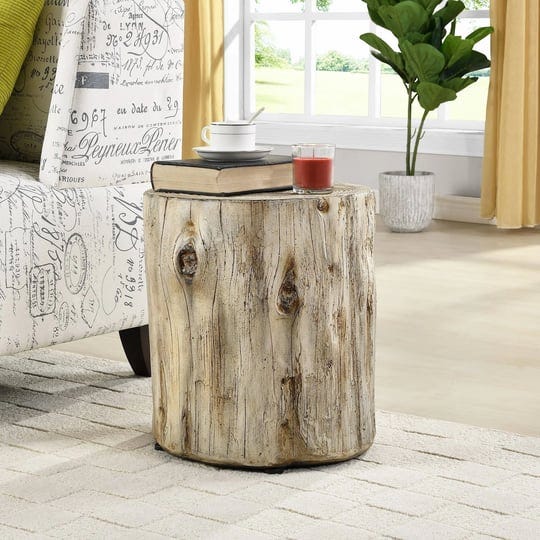 firstime-co-arbor-tree-log-accent-table-bleached-beige-1