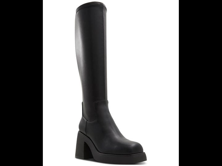 aldo-auster-knee-high-boot-black-smooth-1