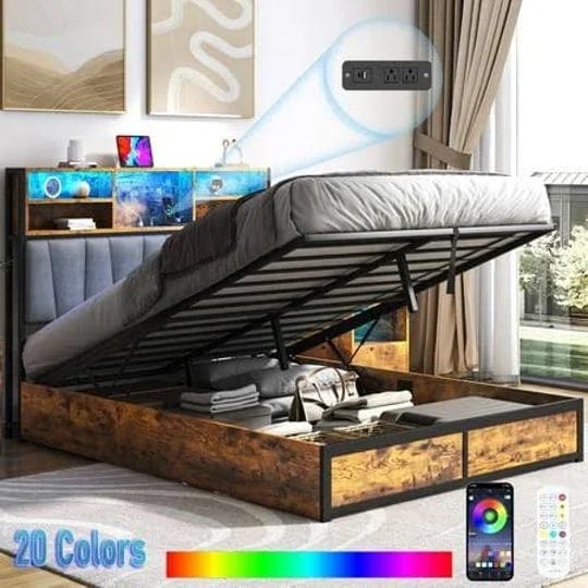 queen-lift-up-bed-frame-with-led-light-power-outlets-metal-platform-bed-with-upholstered-headboard-s-1