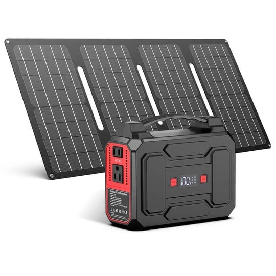 apowking-146wh-portable-power-bank-with-ac-outlet-40w-foldable-solar-panel-1