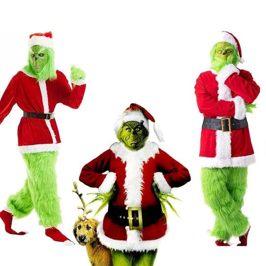 christmas-santa-full-set-grinch-cosplay-costume-with-mask-1