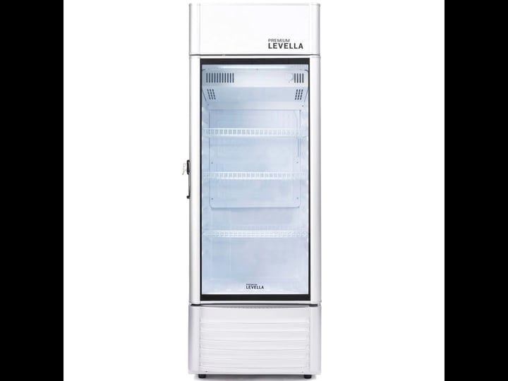 premium-levella-6-5-cu-ft-commercial-upright-display-refrigerator-glass-door-beverage-cooler-in-silv-1