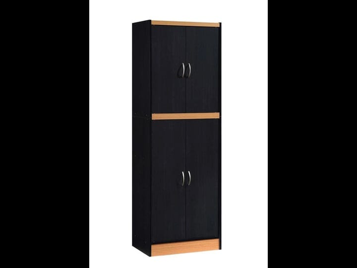 hodedah-4-door-kitchen-pantry-with-4-shelves-black-beech-size-71-7