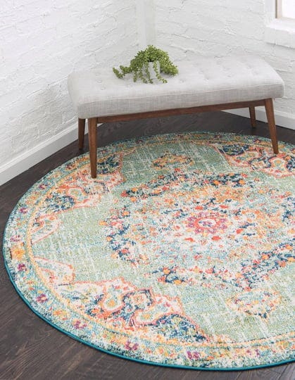 carrington-8-ft-round-green-bohemian-floral-area-rug-1