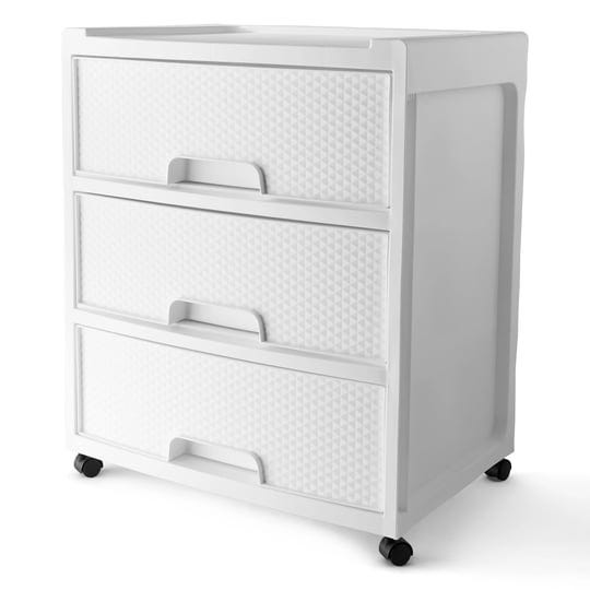 mainstays-3-drawer-wide-diamond-arctic-white-plastic-storage-cart-1