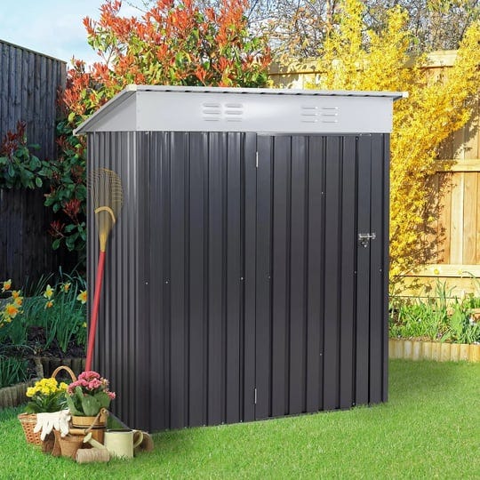 vongrasig-5-x-3-x-6-ft-outdoor-storage-shed-clearance-with-lockable-door-metal-garden-shed-steel-ant-1