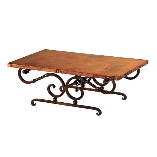 holliman-hammered-copper-coffee-table-woodland-creek-furniture-1