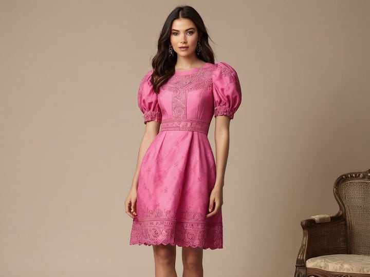 Puff-Sleeve-Dress-Pink-2