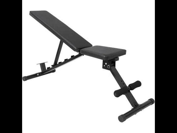 zeny-weight-bench-adjustable-utility-dumbbell-barbell-training-benches-700lbs-capacity-black-1