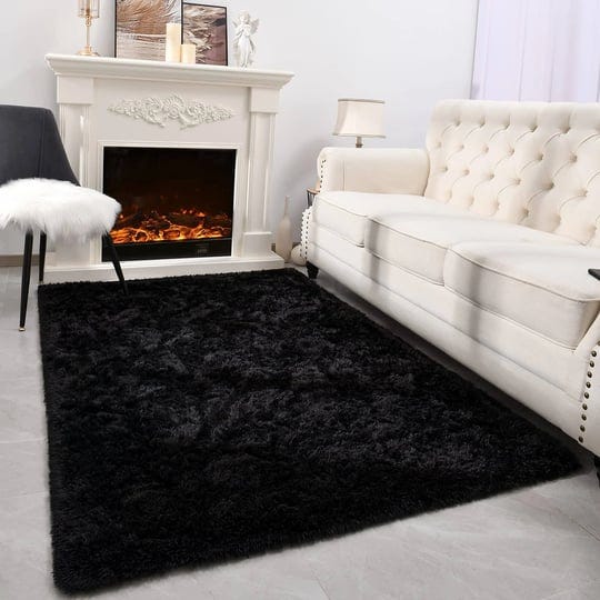 espiraio-black-shaggy-rugs-for-bedroom-living-room-super-soft-fluffy-fuzzy-area-rug-for-kids-baby-nu-1