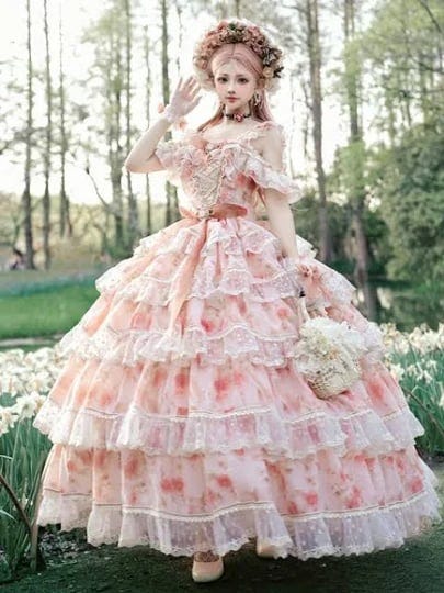 devilinspired-romantic-rosette-print-quinceanera-princess-dress-hanayome-lolita-jsk-tiered-skirt-flo-1